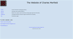 Desktop Screenshot of merfield.com